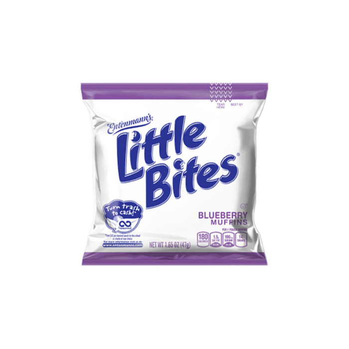 Telman Little Bites Blueberry Muffins 20 box 